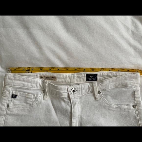 AG Legging Ankle - Super Skinny Jeans 28 (White) - Picture 3 of 6
